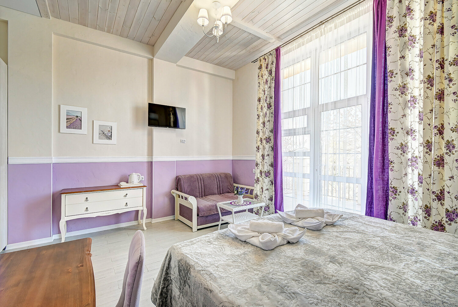 Двухместный номер с 1 кроватью или 2 отдельными кроватями и террасой