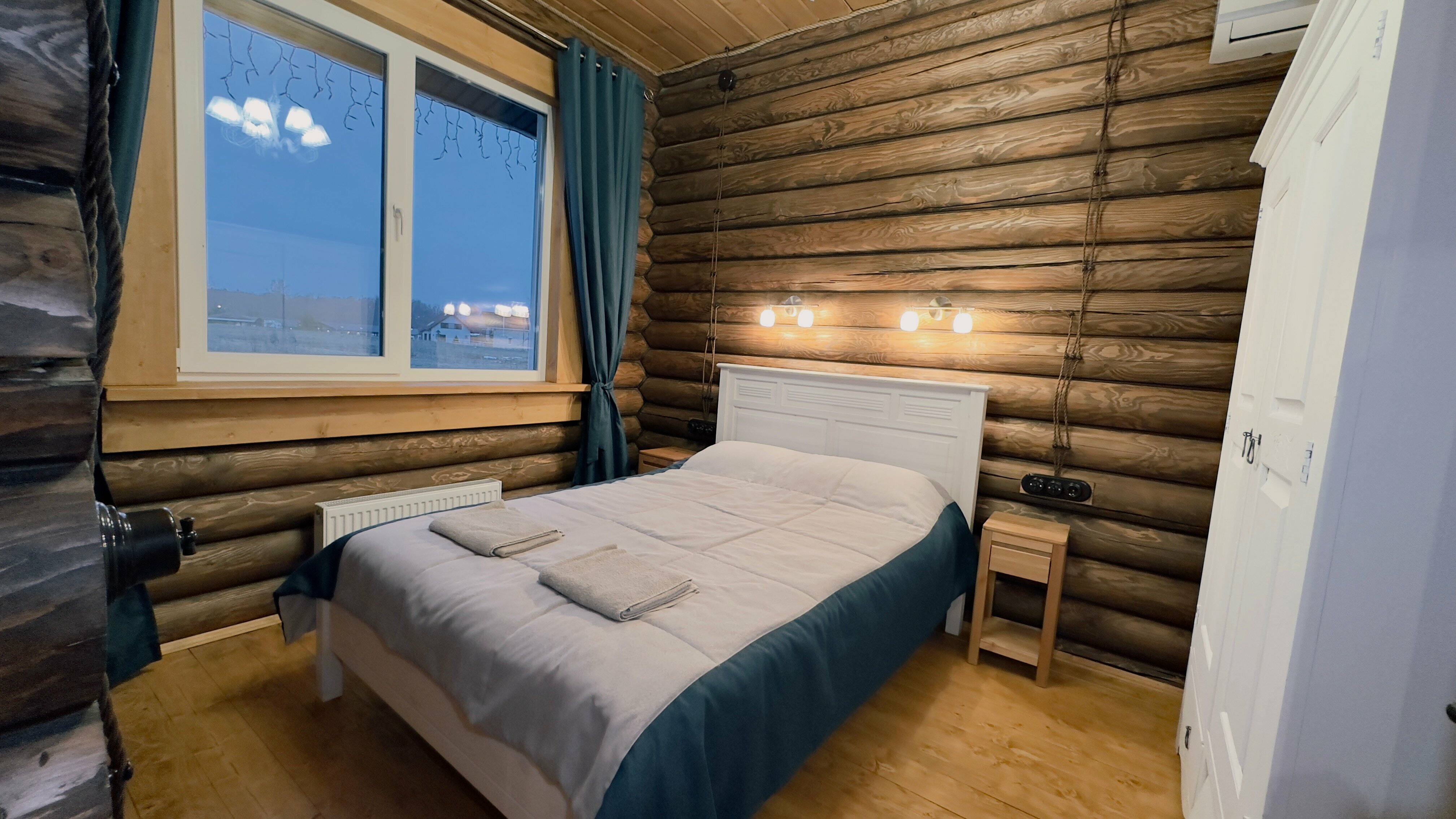 Дом из сруба №9 с террасой для 4-6 гостей