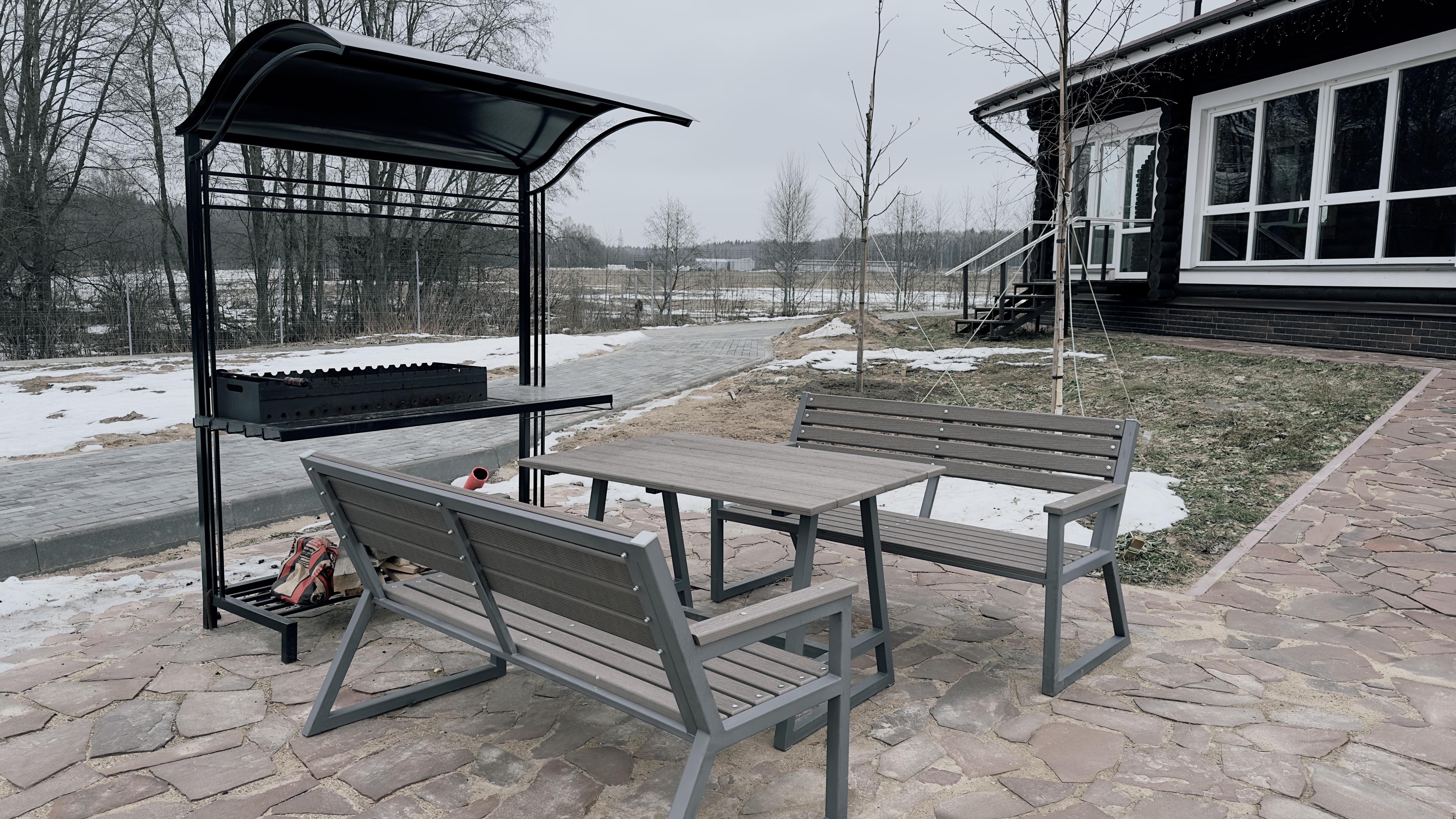 Дом из сруба №7 с террасой для 6-8 гостей