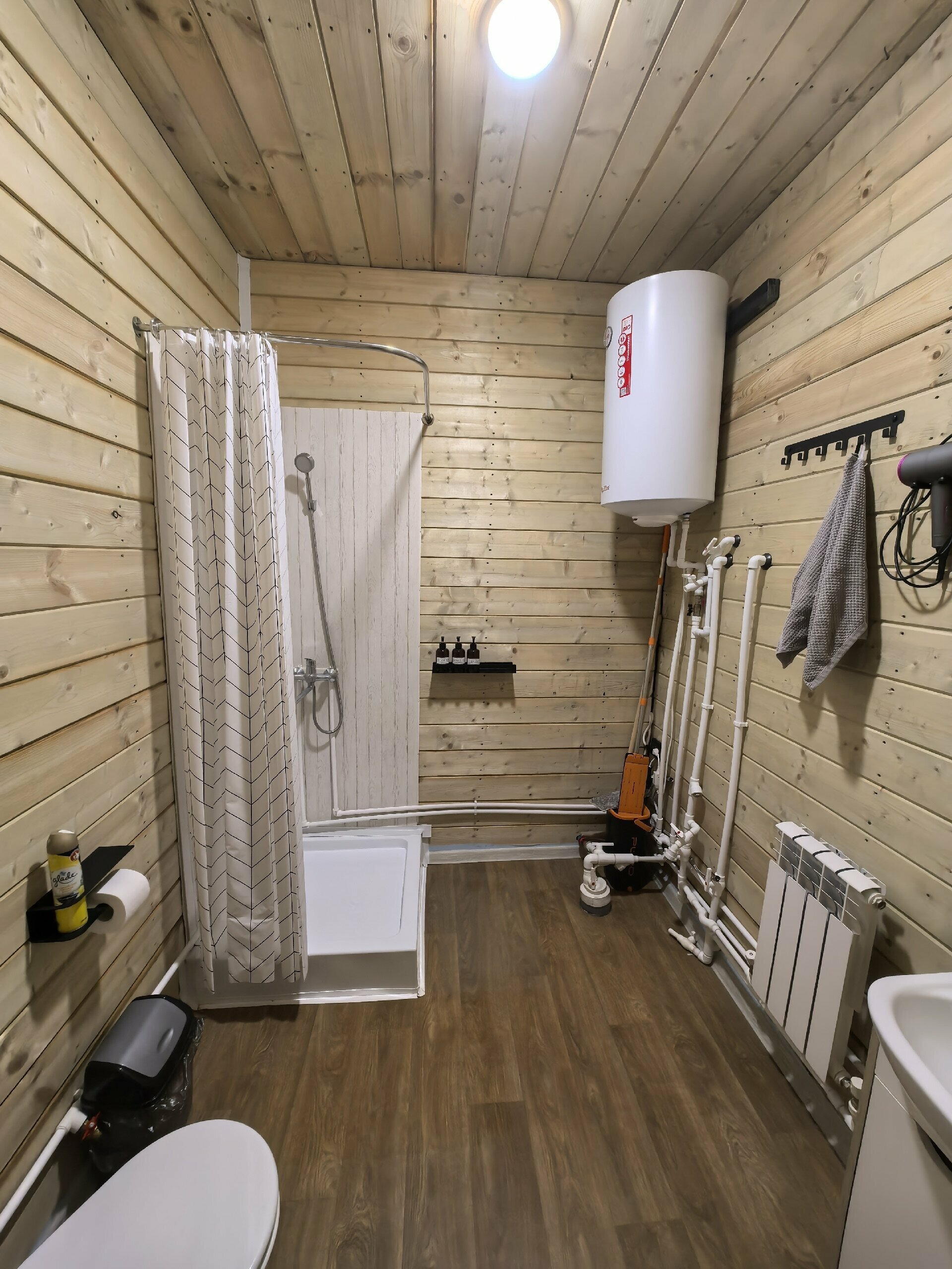 Большой дом с баней и чаном