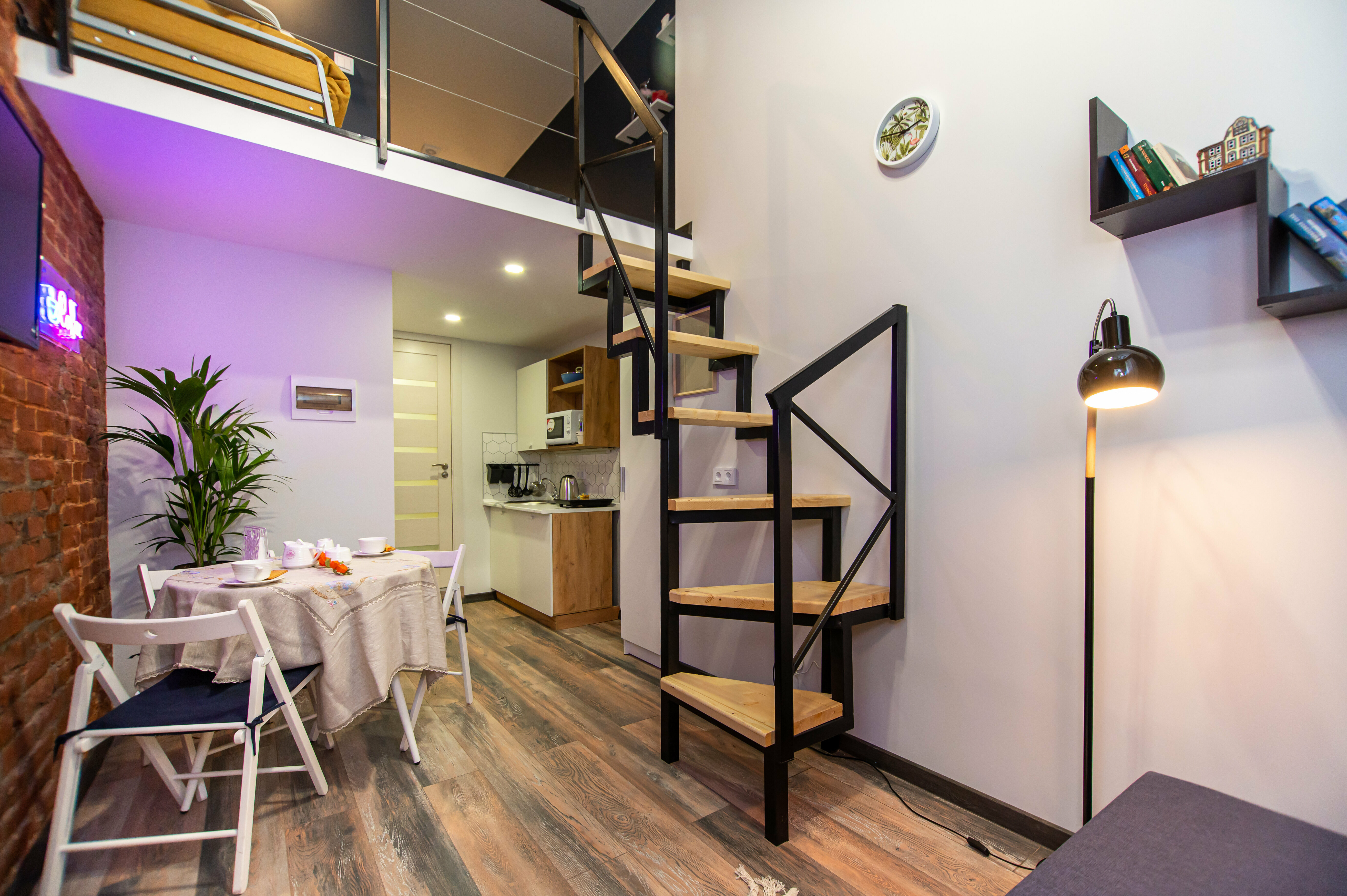 Пятиместный двухуровневый номер с кухней в корпусе "Садовая"