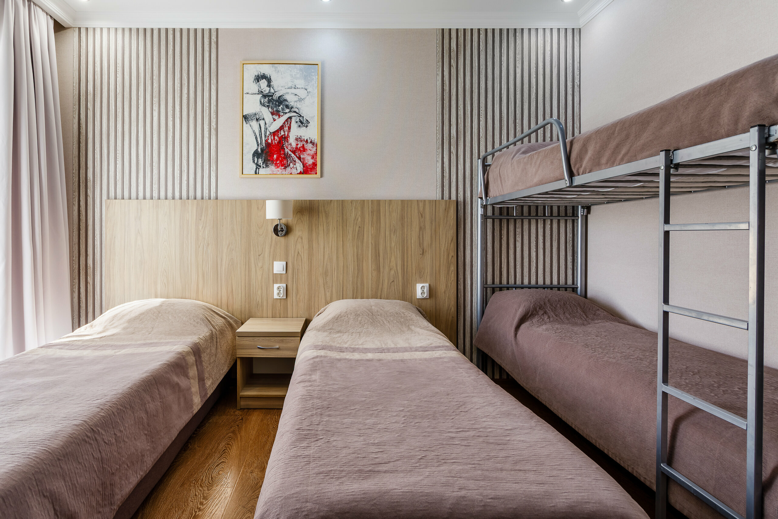 Классический четырехместный номер