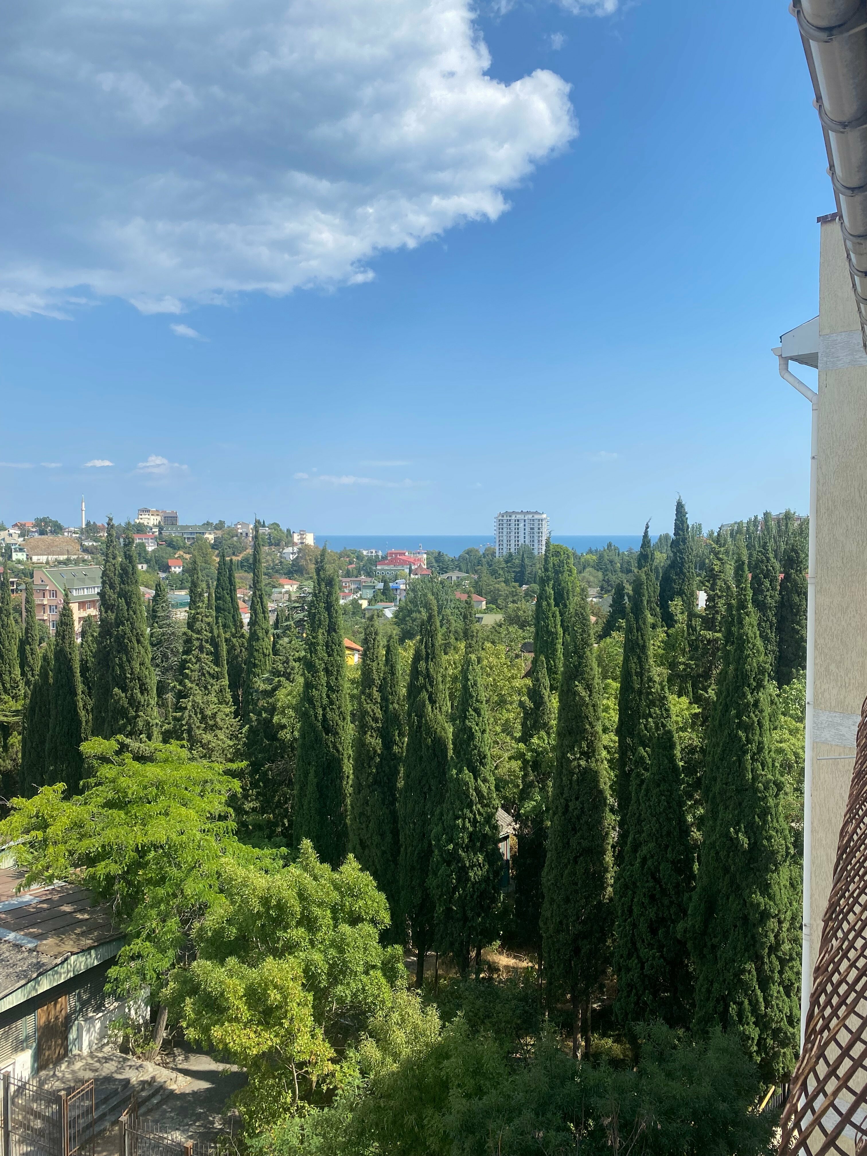 Трехместный номер «Комфорт» с душем