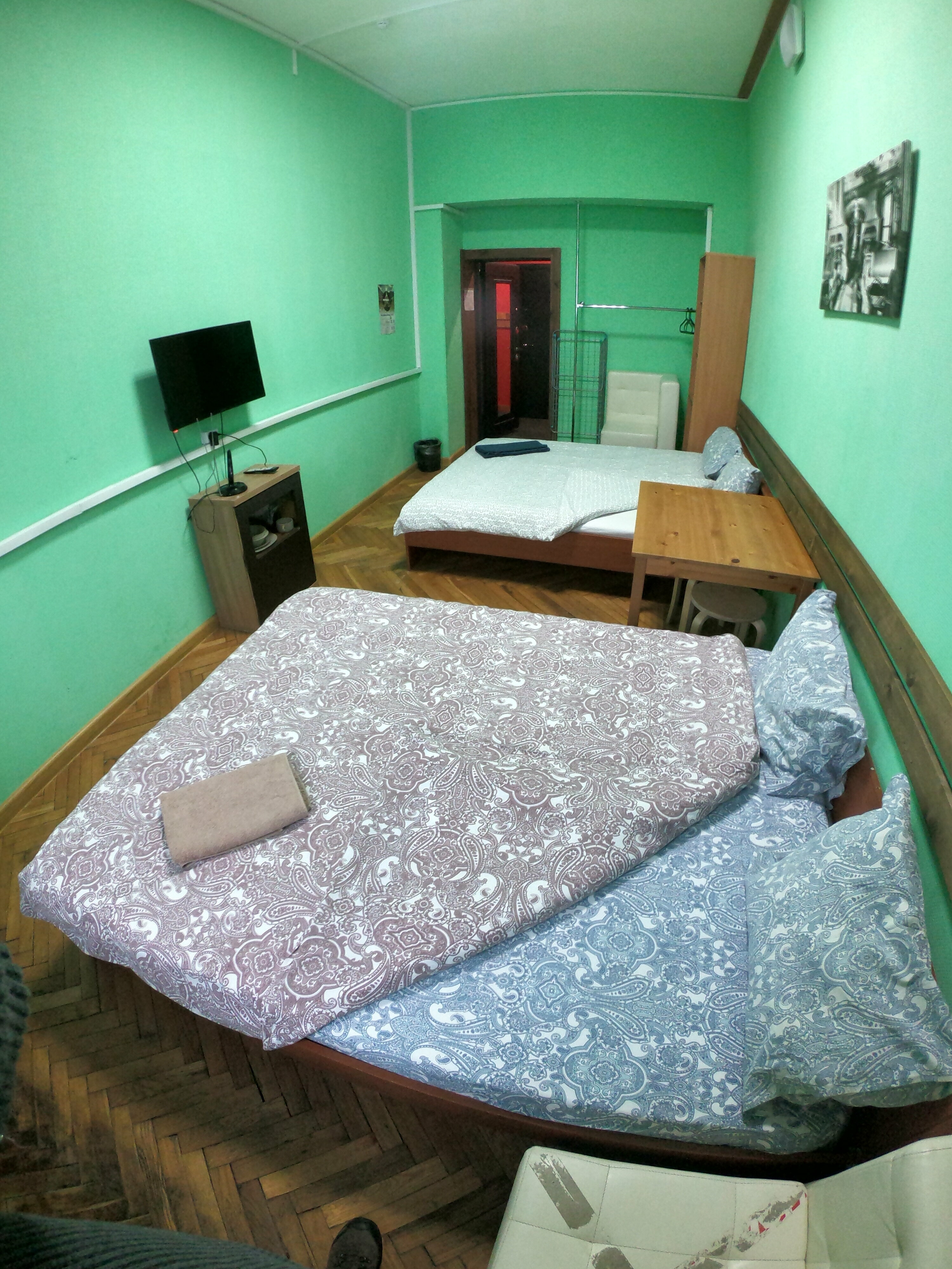 Двухместный номер с 2 двуспальными кроватями