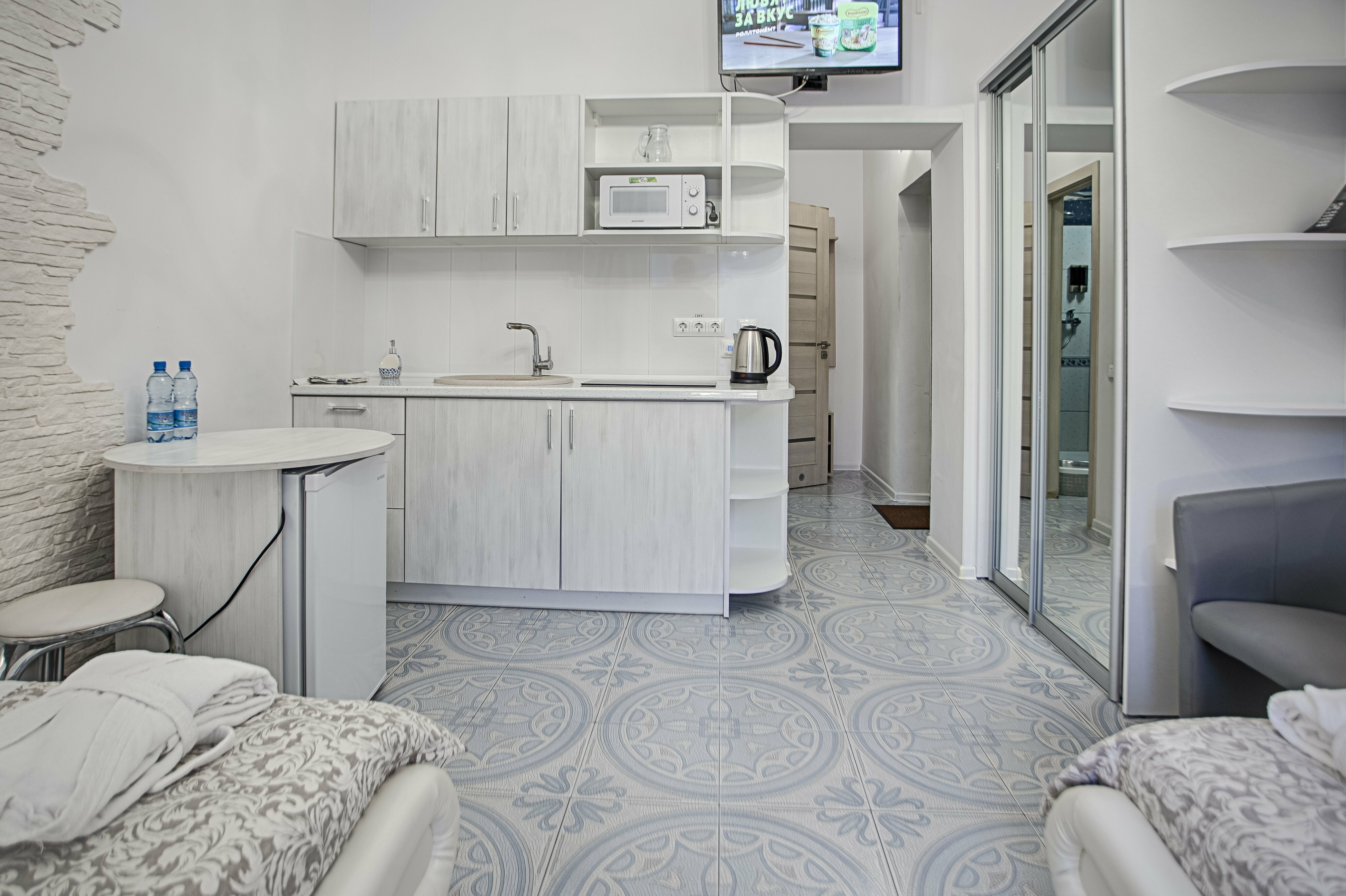 Двухместный номер с 2 отдельными кроватями, вид на город