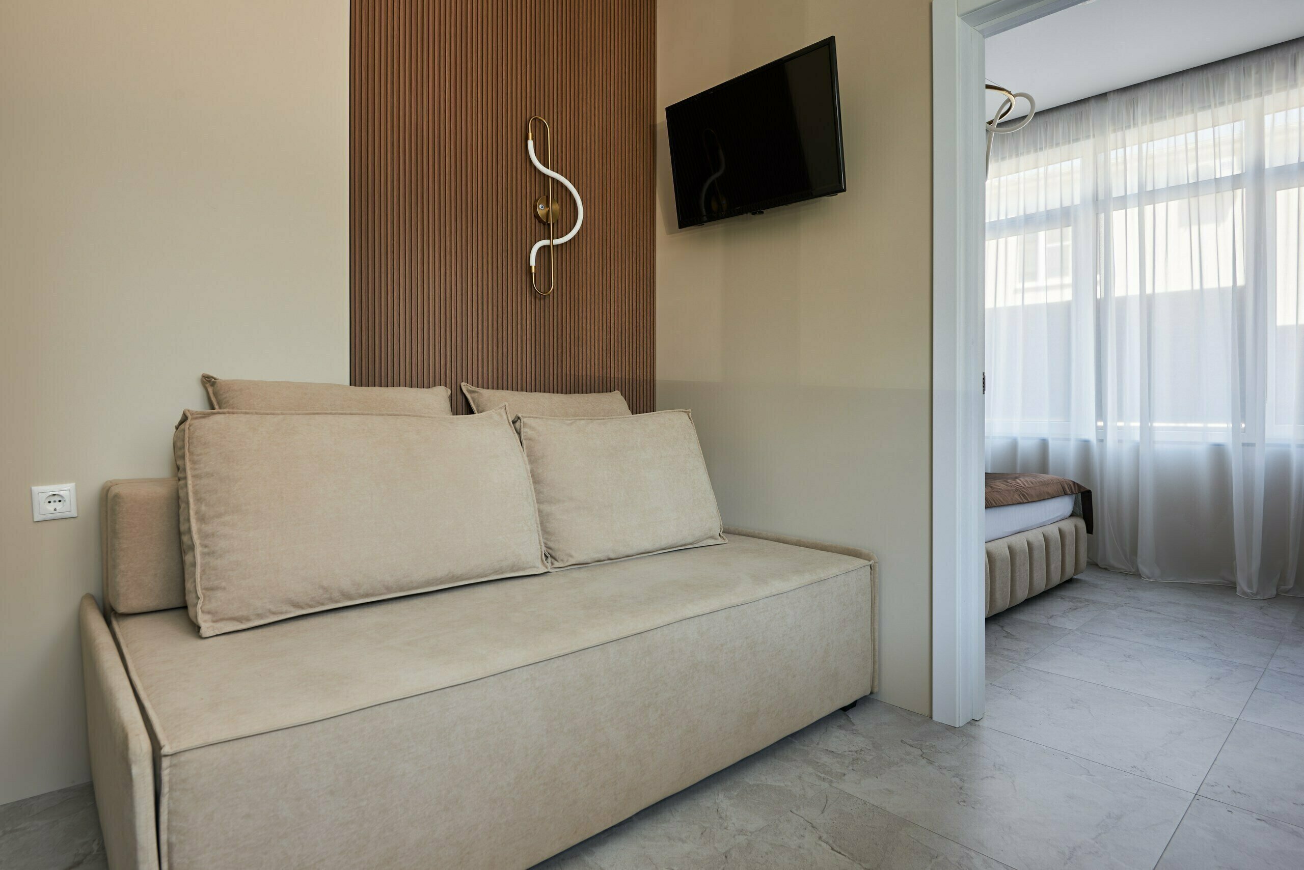 Апартаменты с подогреваемым бассейном