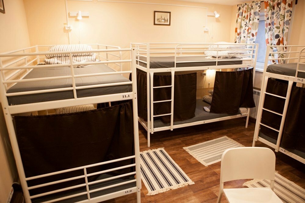 Общий 6-местный номер для мужчин и женщин