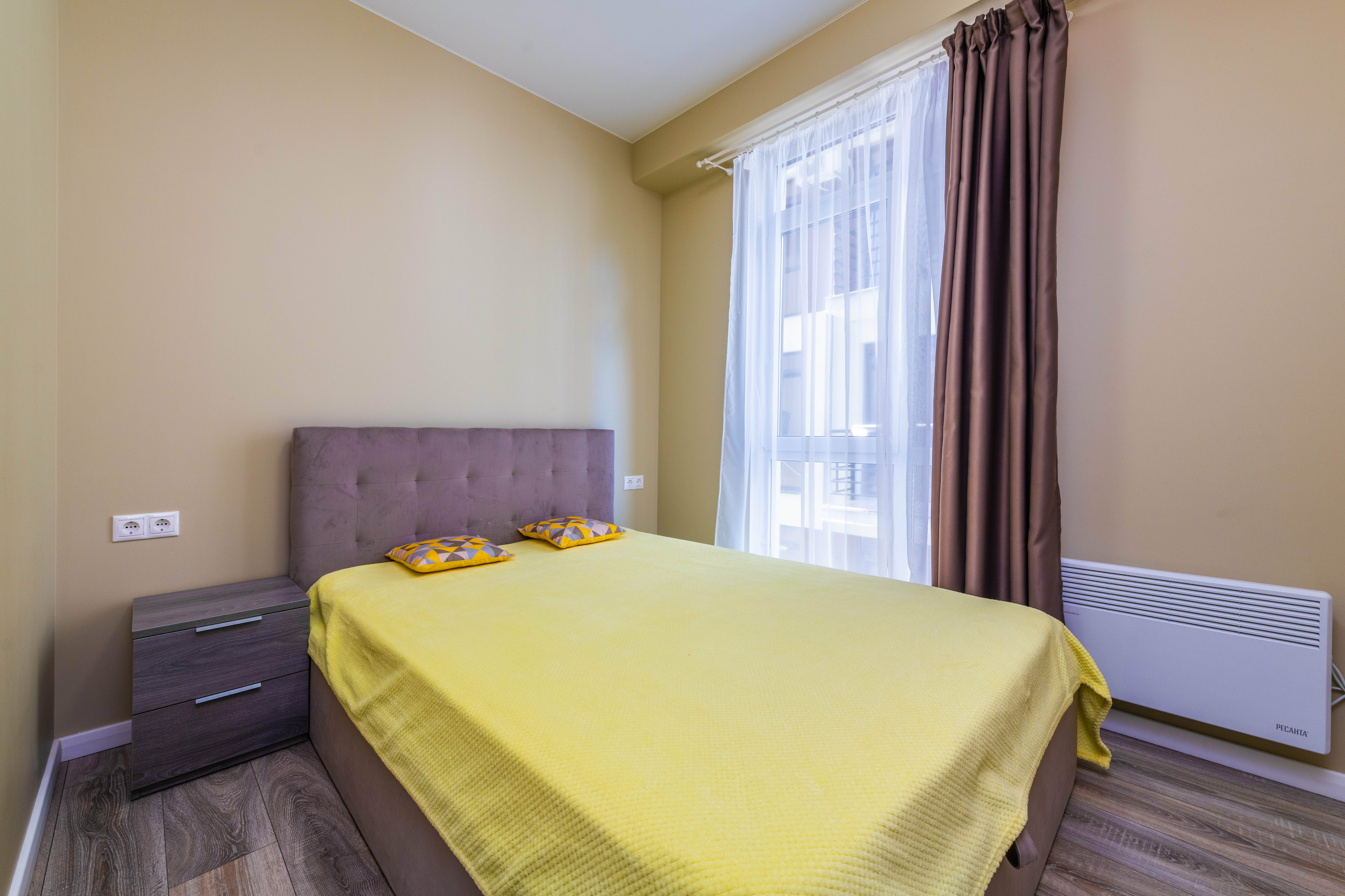 Апартаменты с 1 спальней