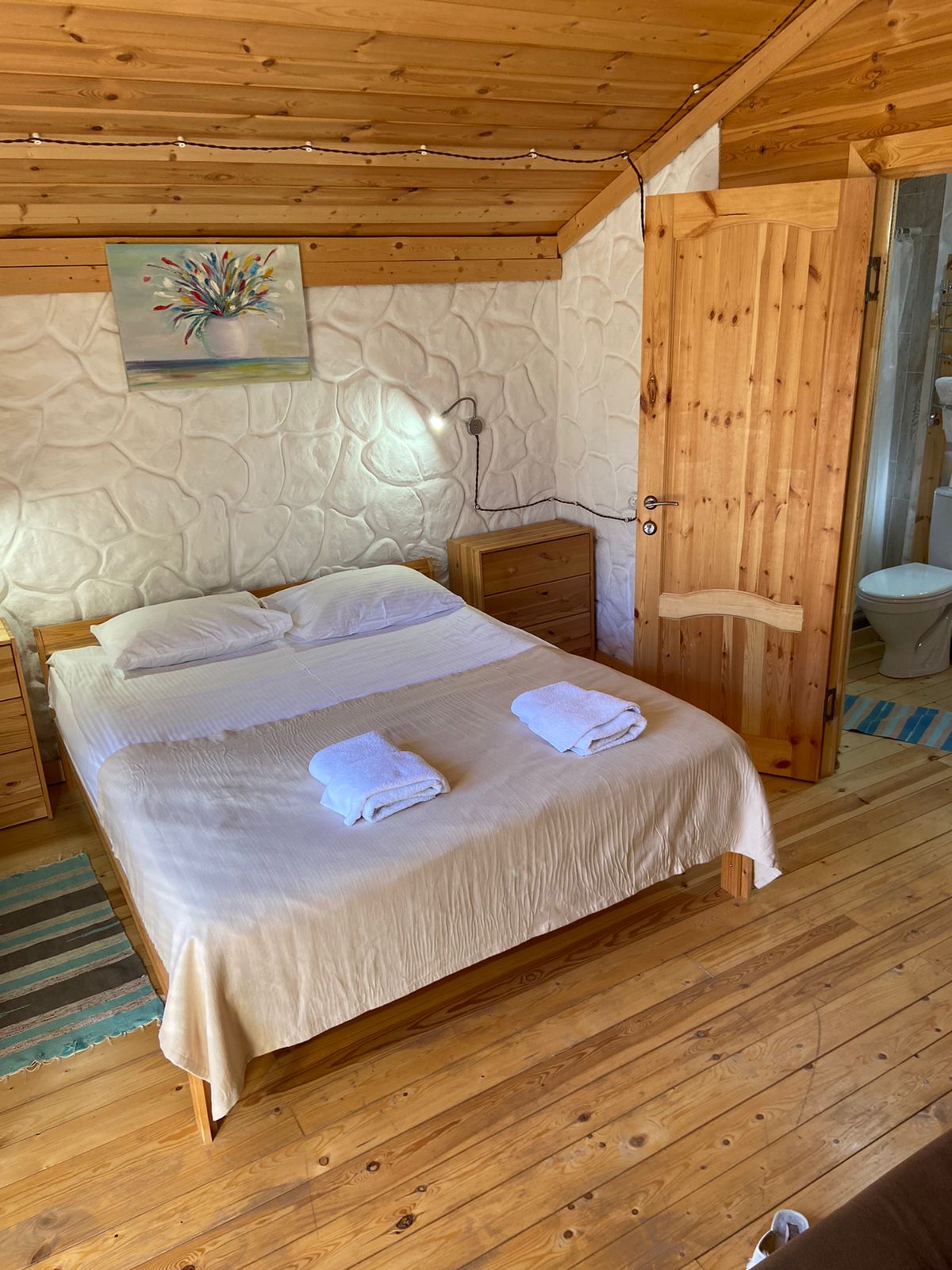 Двухместный номер с 1 кроватью и видом на горы