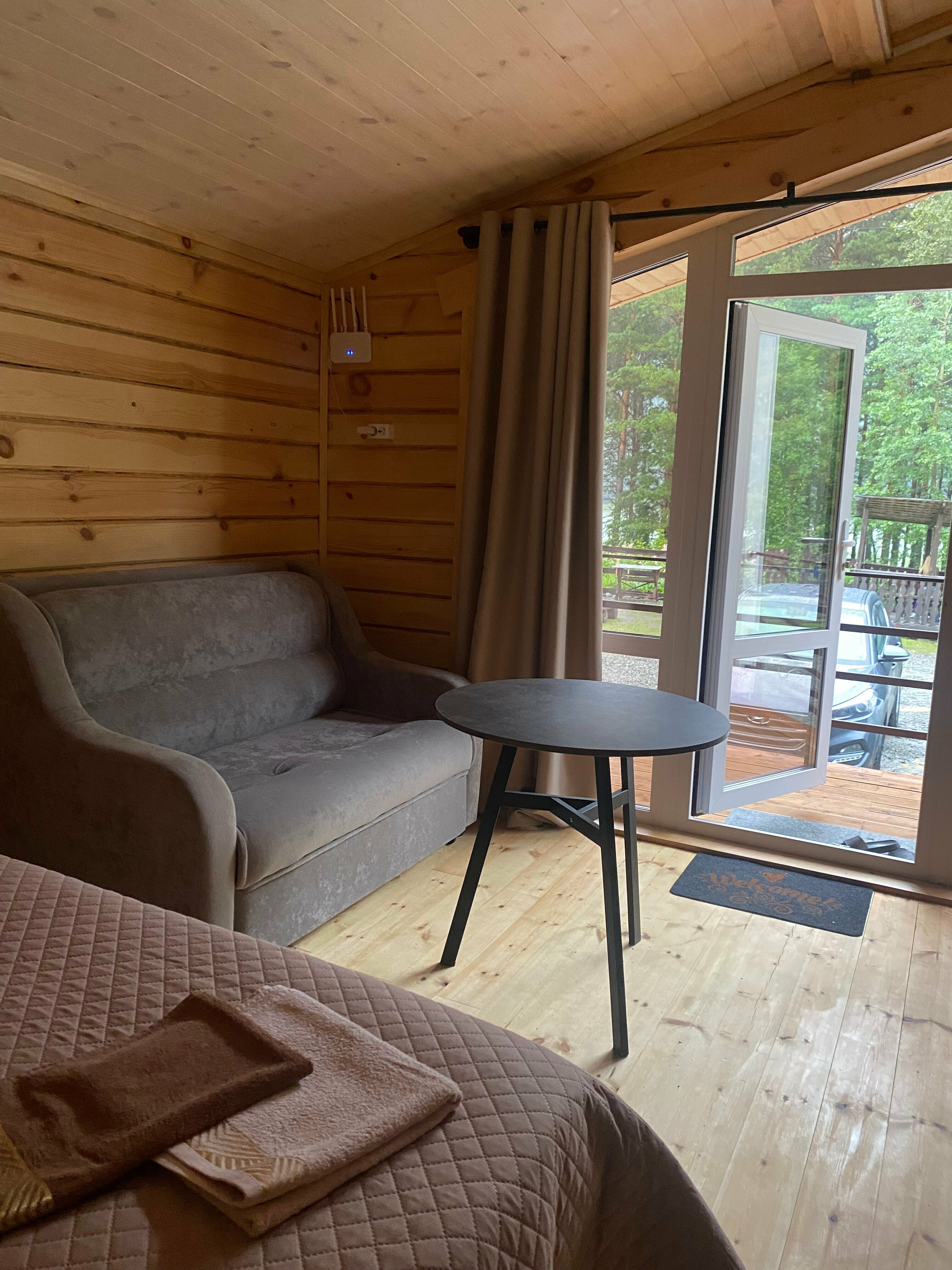 Двухместный номер с 1 кроватью и видом на горы