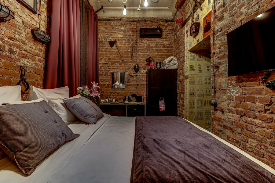 Двухместный номер с 1 кроватью и собственной ванной комнатой