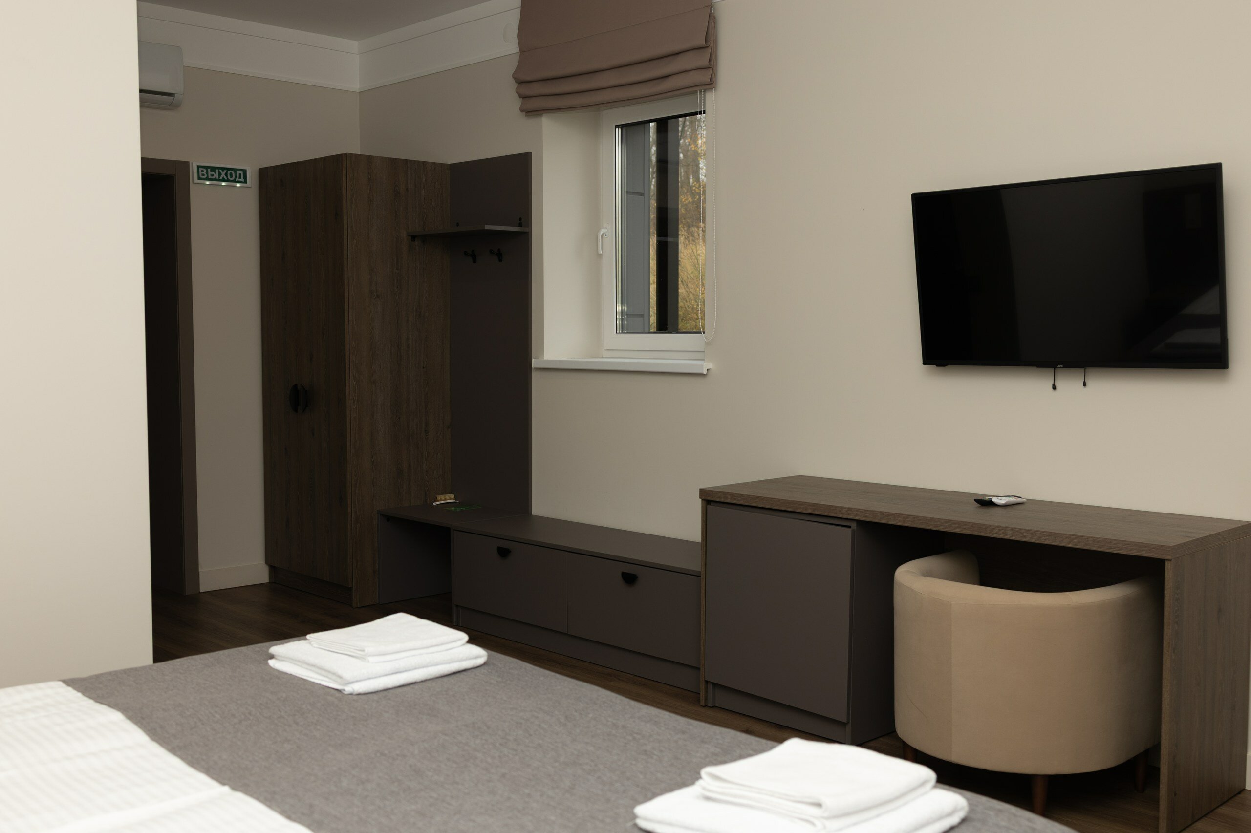 Улучшенный номер с кроватью размера «king-size» или 2 отдельными кроватями