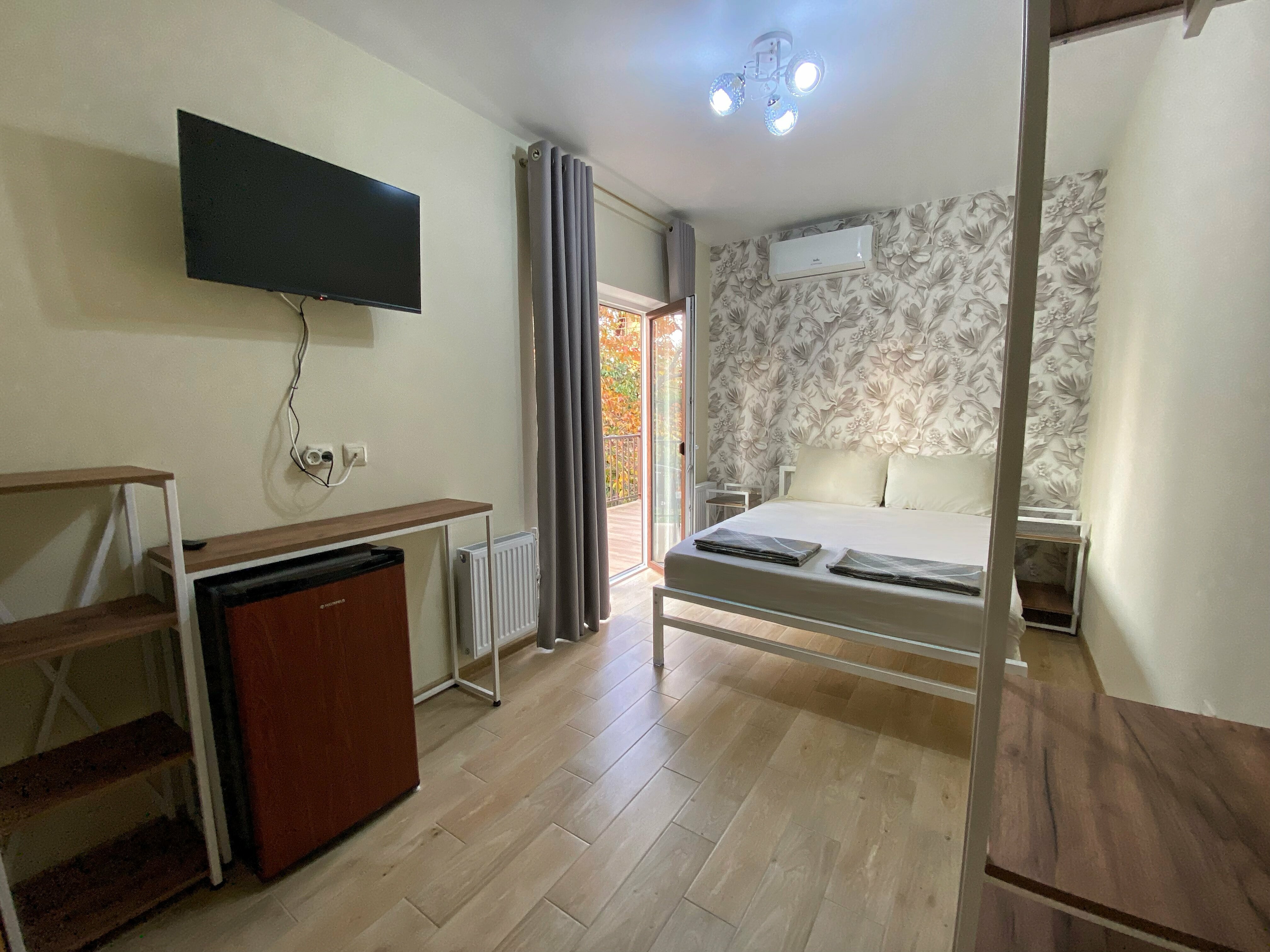 Двухместный номер с 1 кроватью и террасой