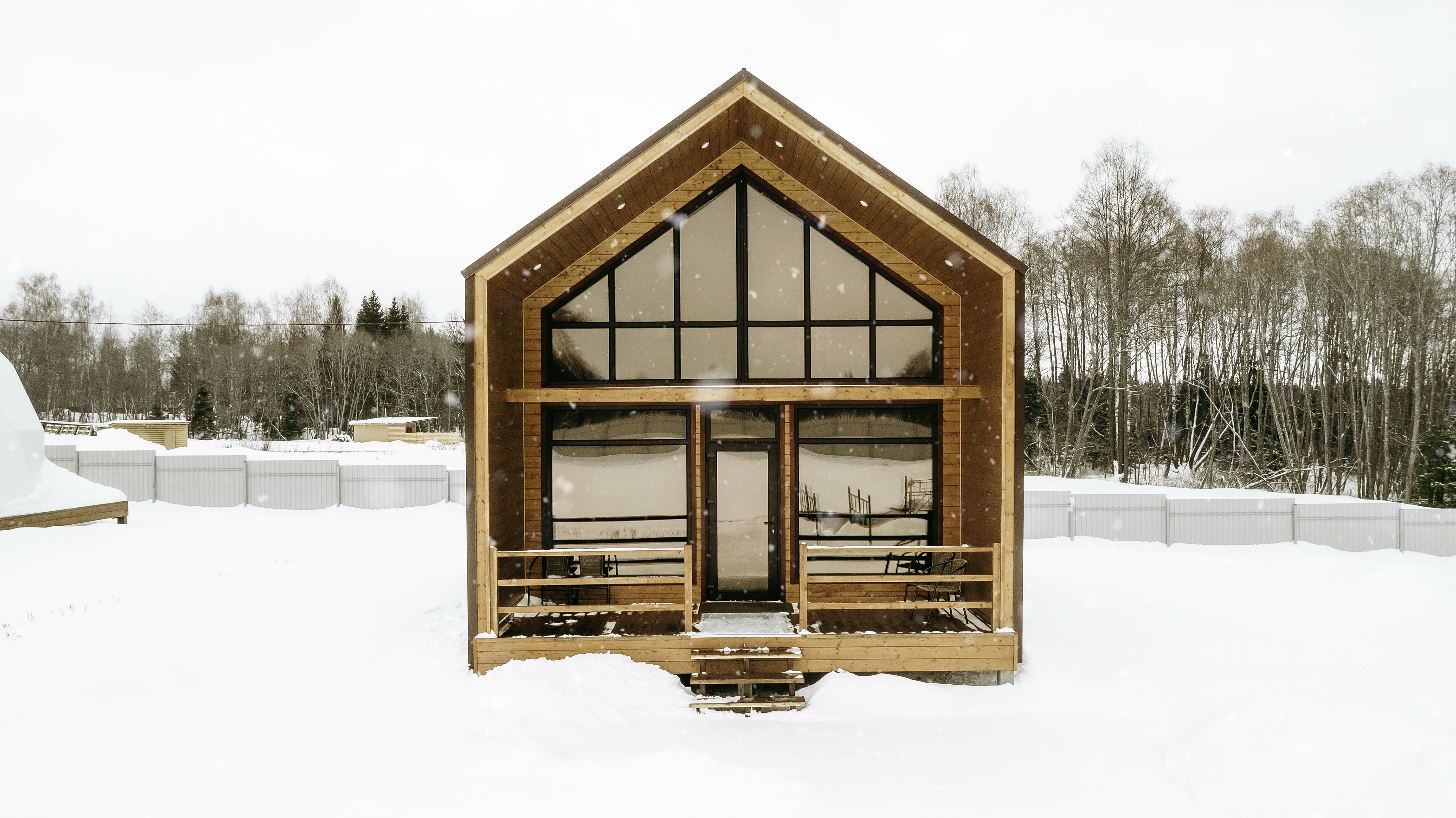Дом в стиле Барнхаус
