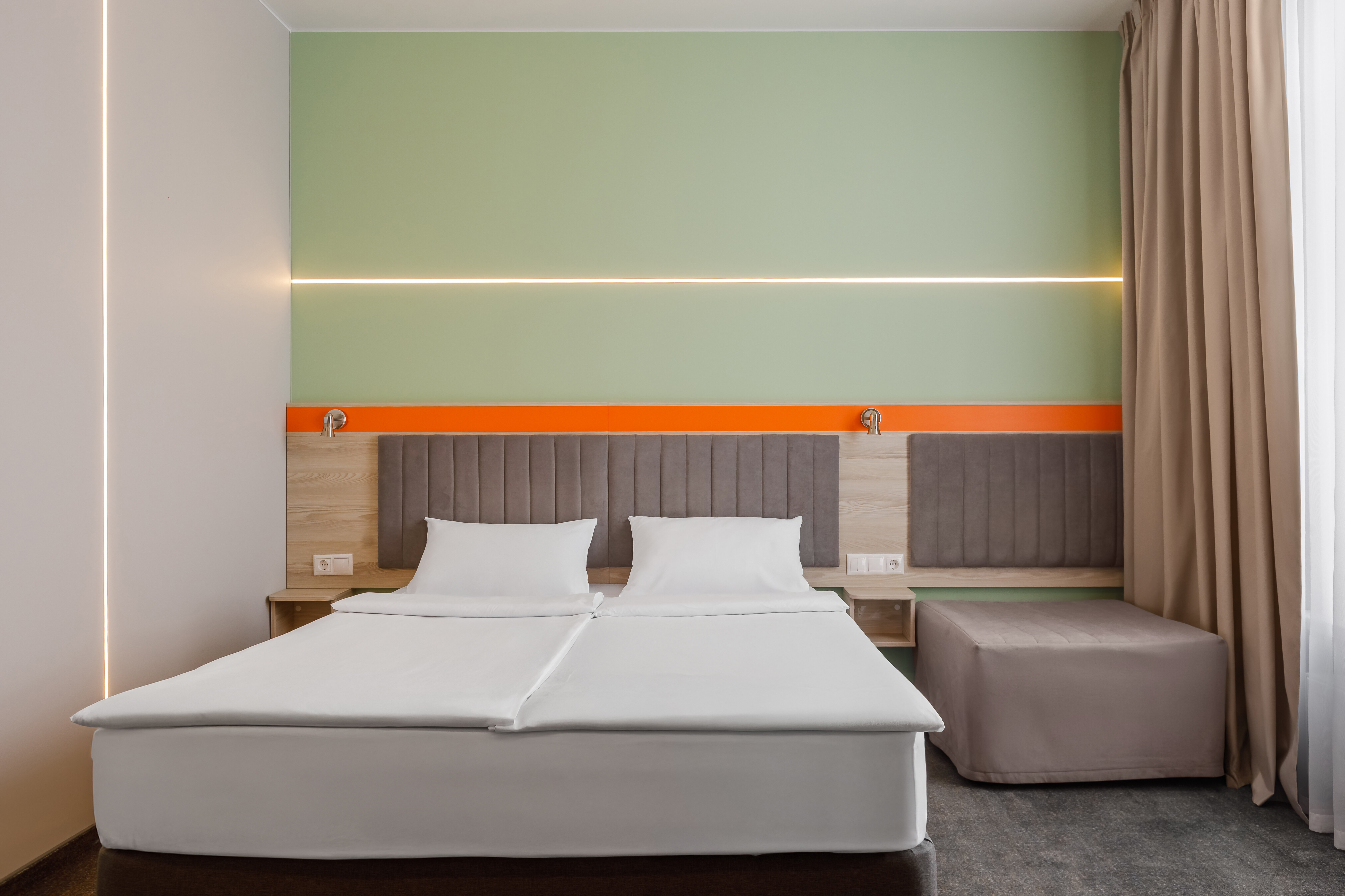 Номер с кроватью размера «queen-size»