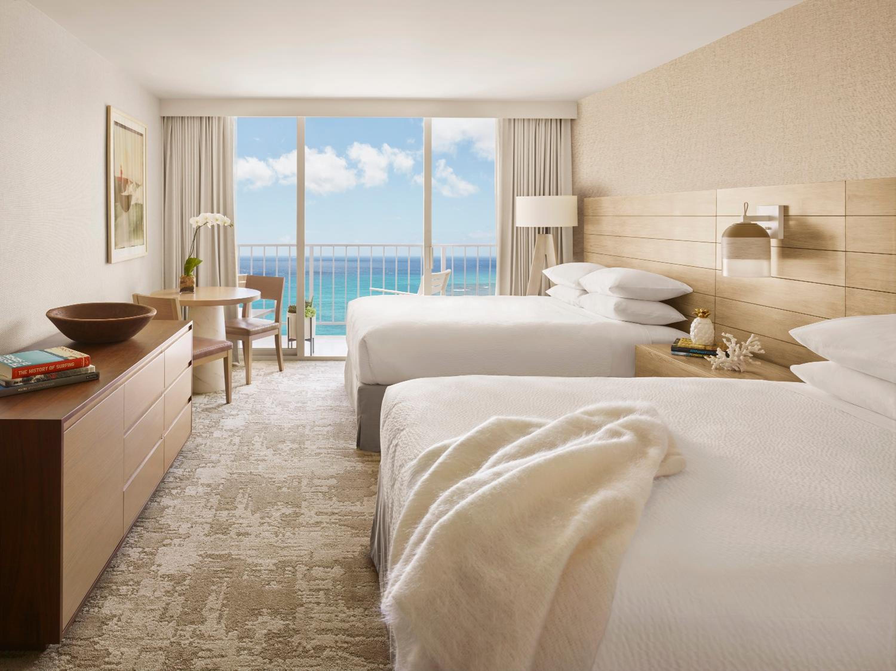 Two Queen Beds And Premier Ocean Front View