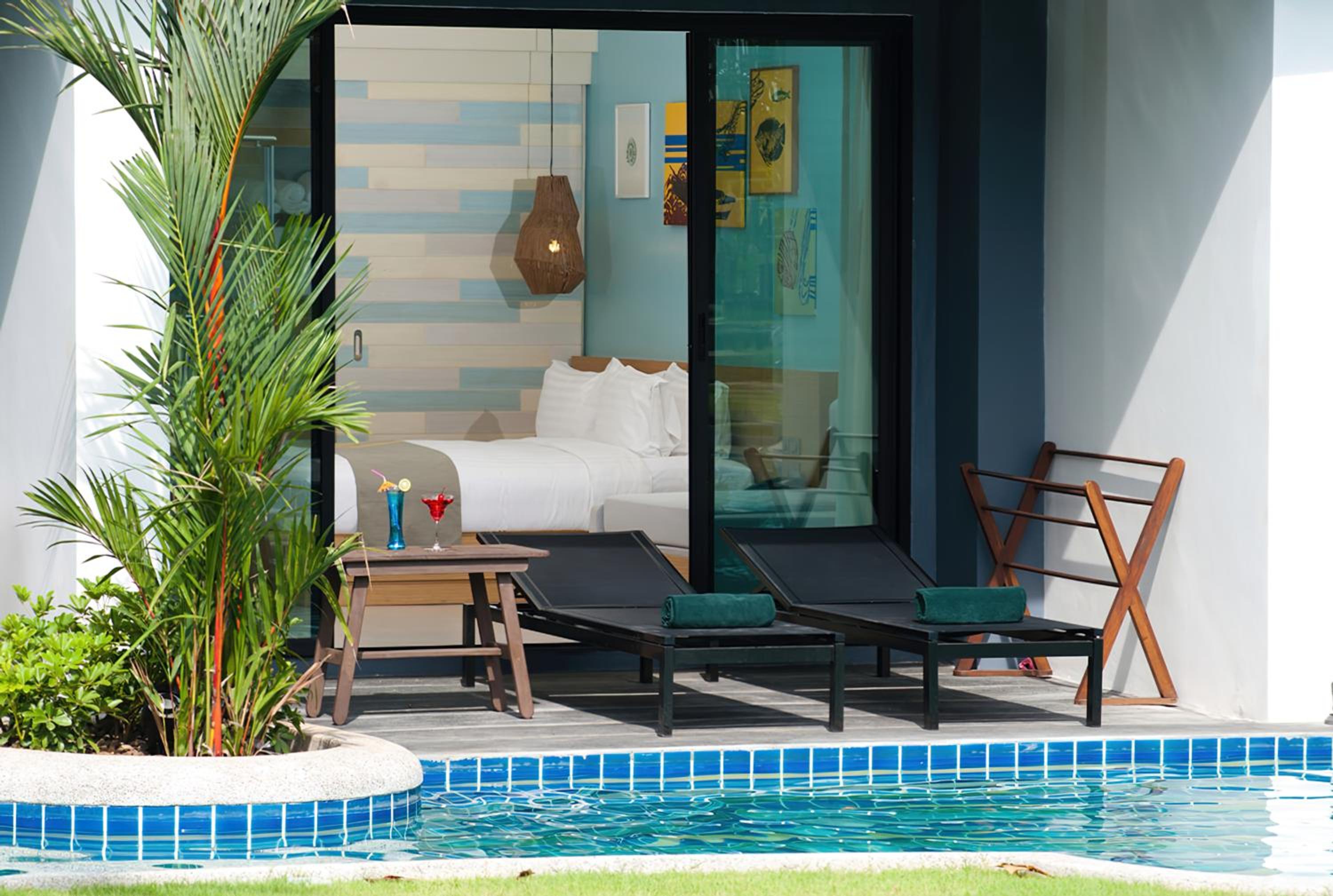 Family Pool Access Room