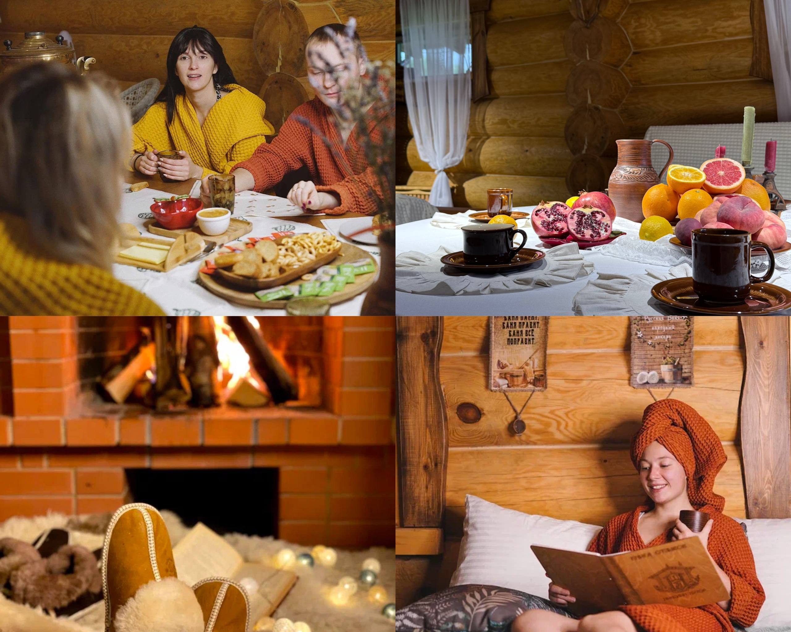 Терем с баней и джакузи на террасе