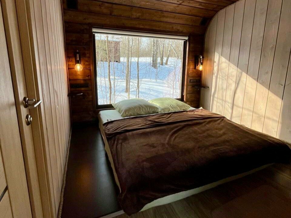 Четырехместный номер с видом на сад