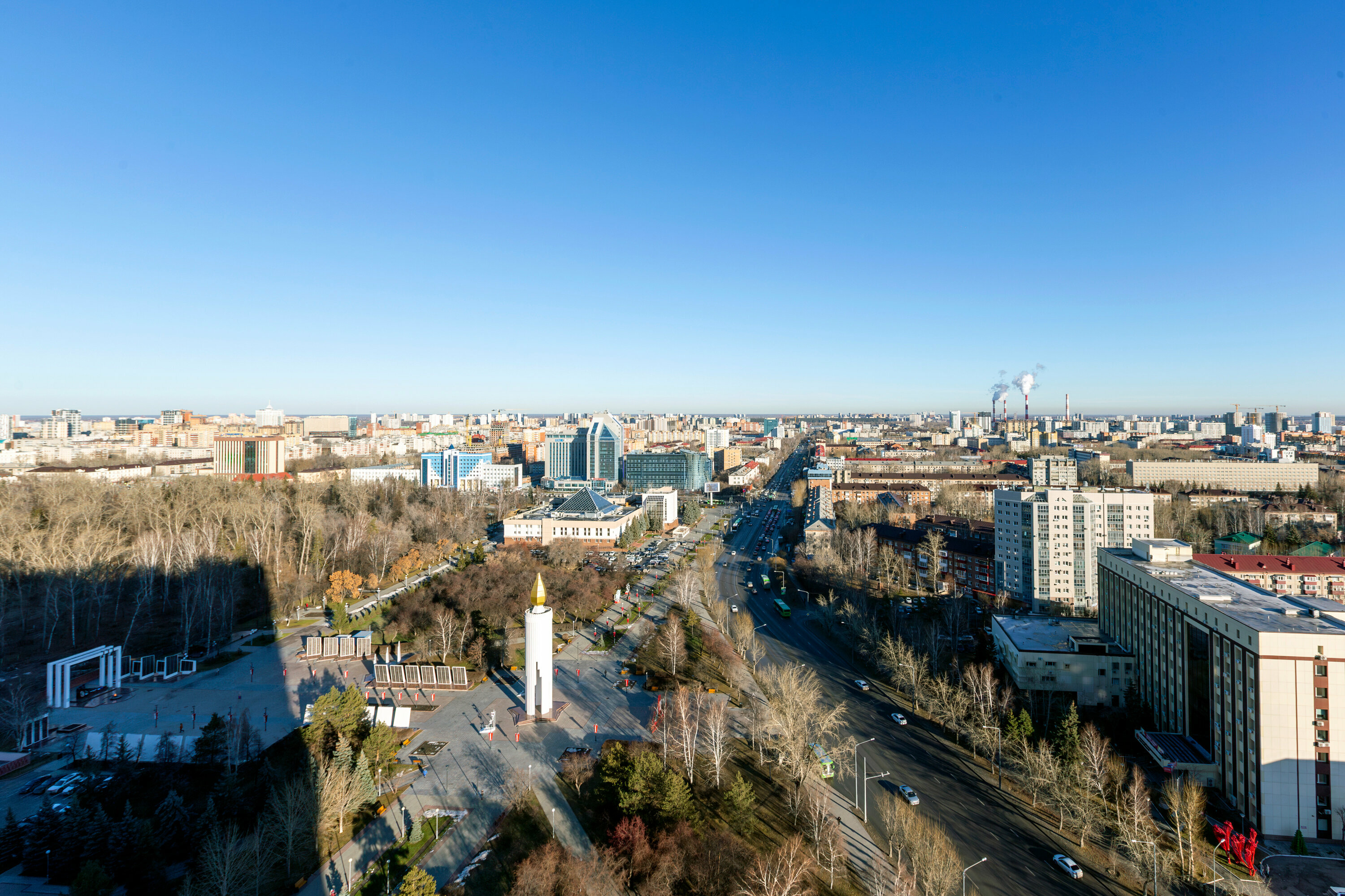 Люкс с видом на город