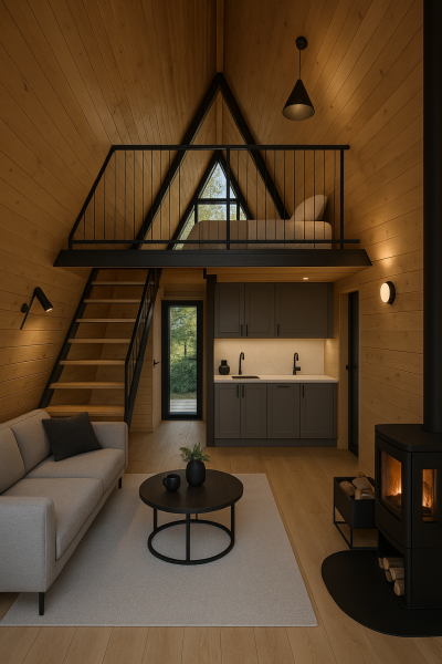 Дом с видом на лес