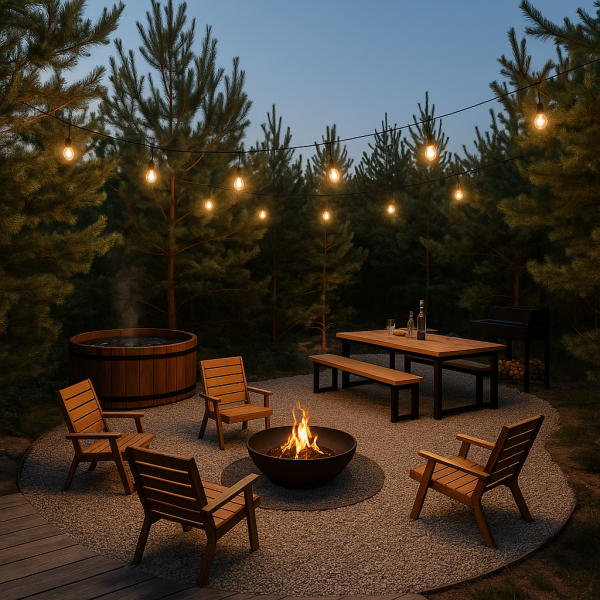 Дом с видом на лес