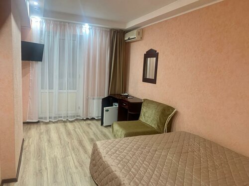 Двухместный номер с 1 кроватью и балконом