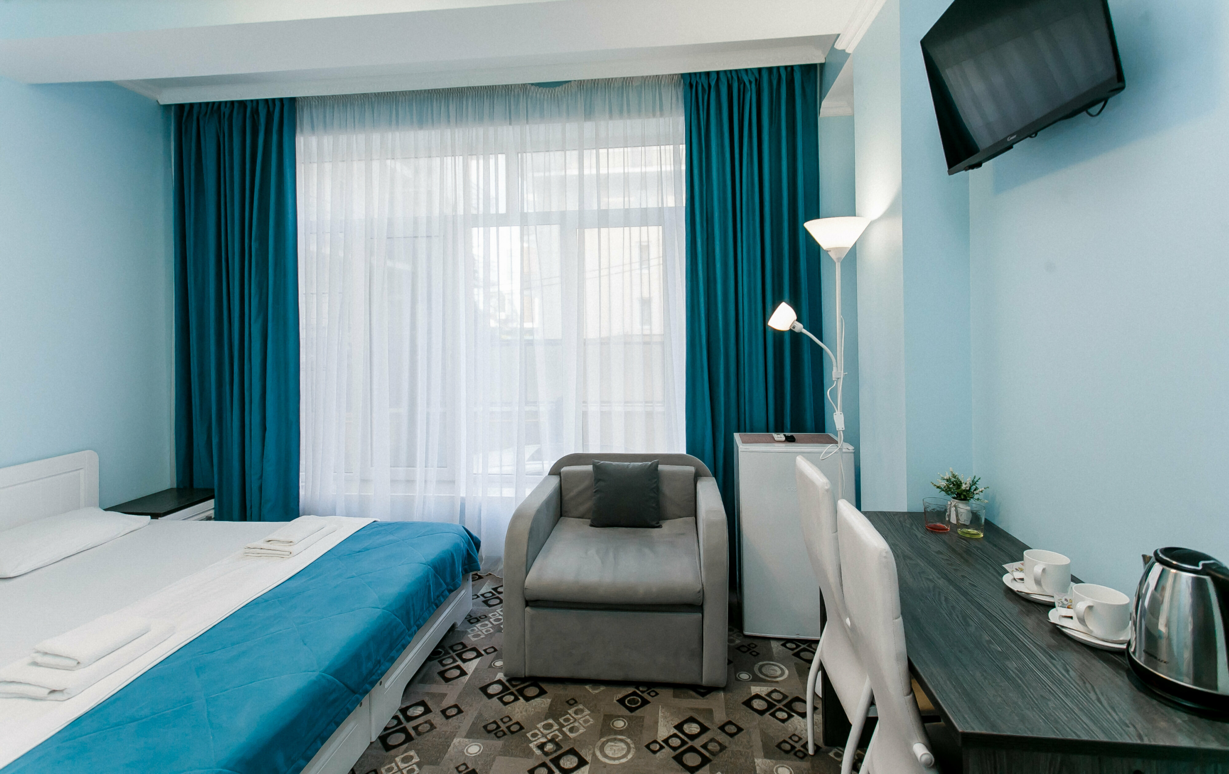 Стандартный двухместный номер с 1 кроватью или 2 отдельными кроватями