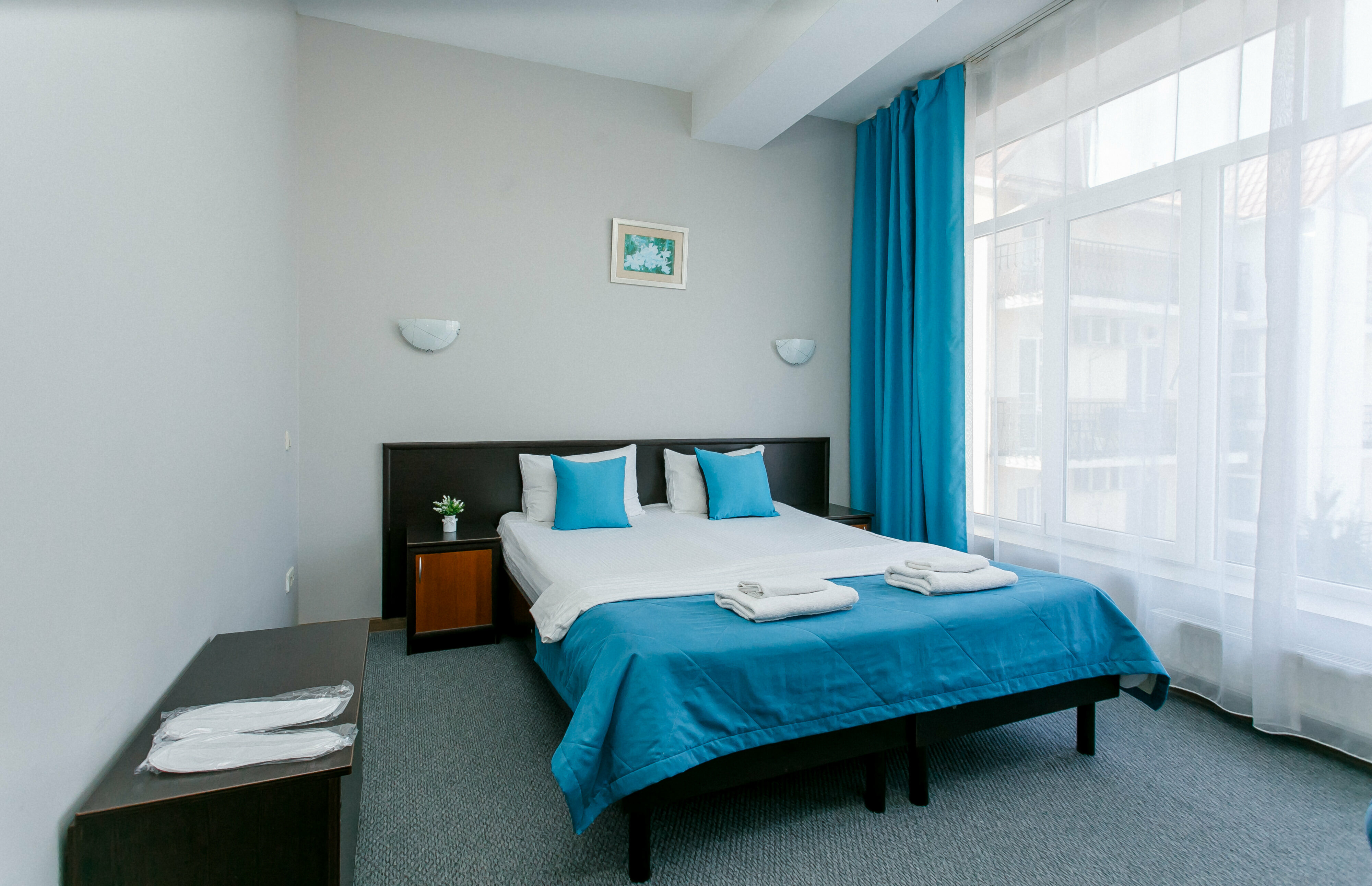 Улучшенный номер с кроватью размера «king-size» или 2 отдельными кроватями