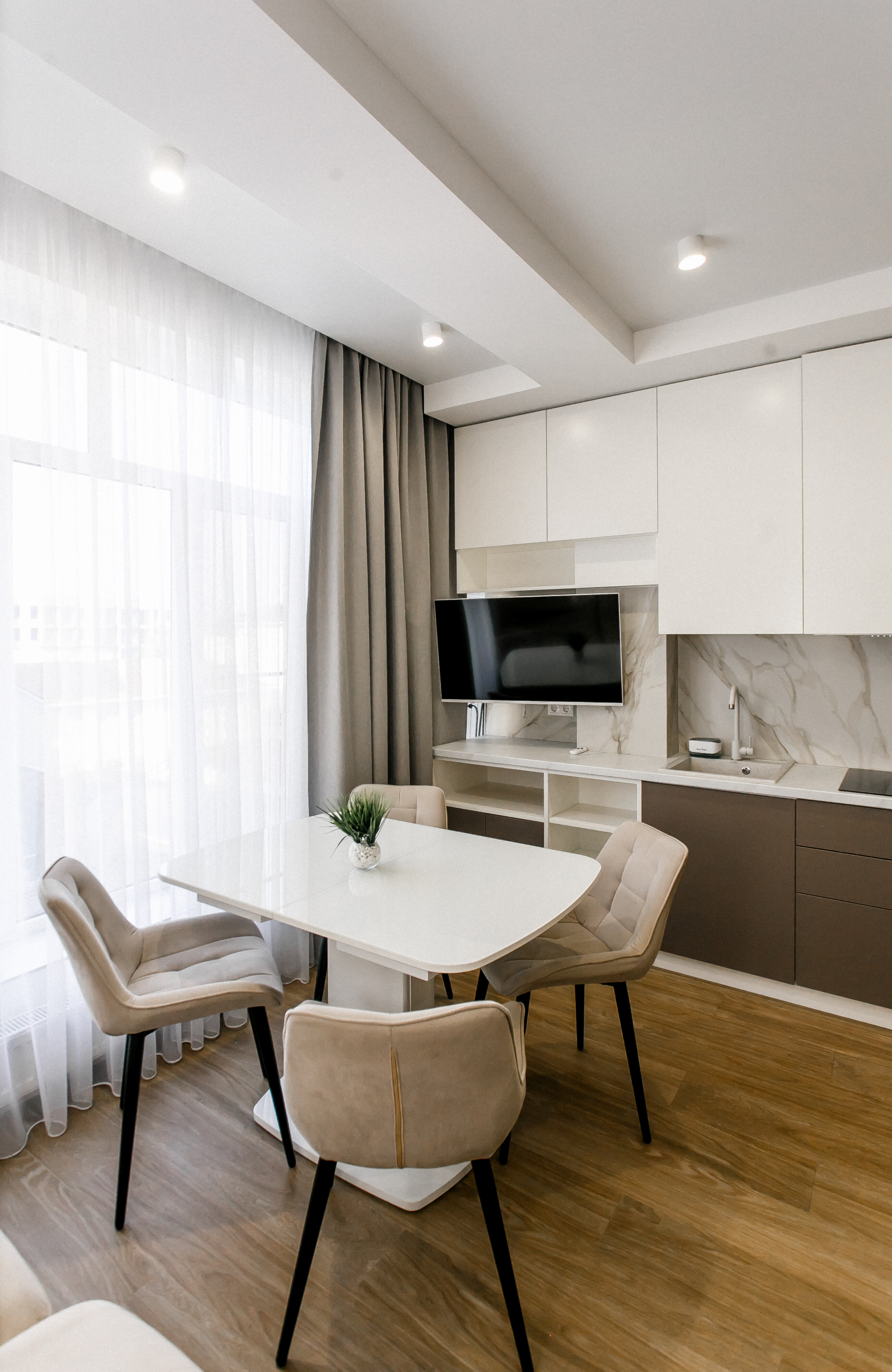 Апартаменты с кухней двухкомнатные