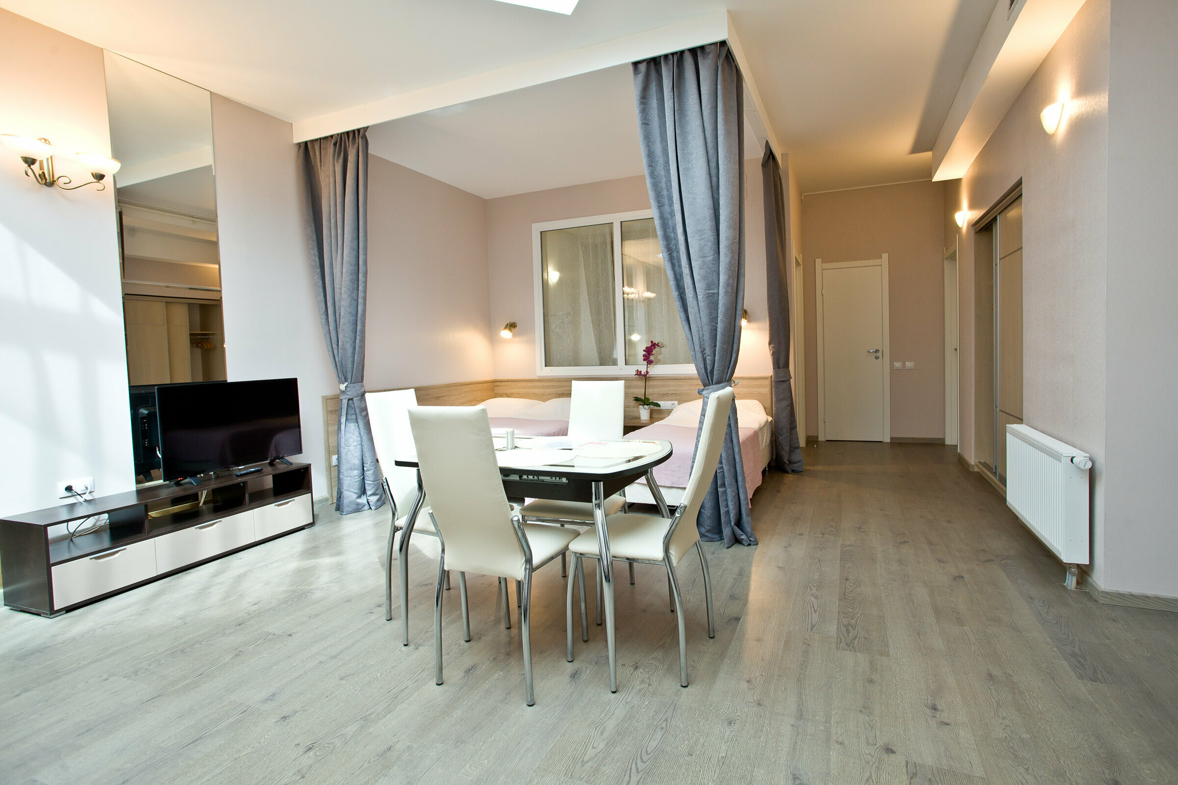 Апартаменты с 1 спальней