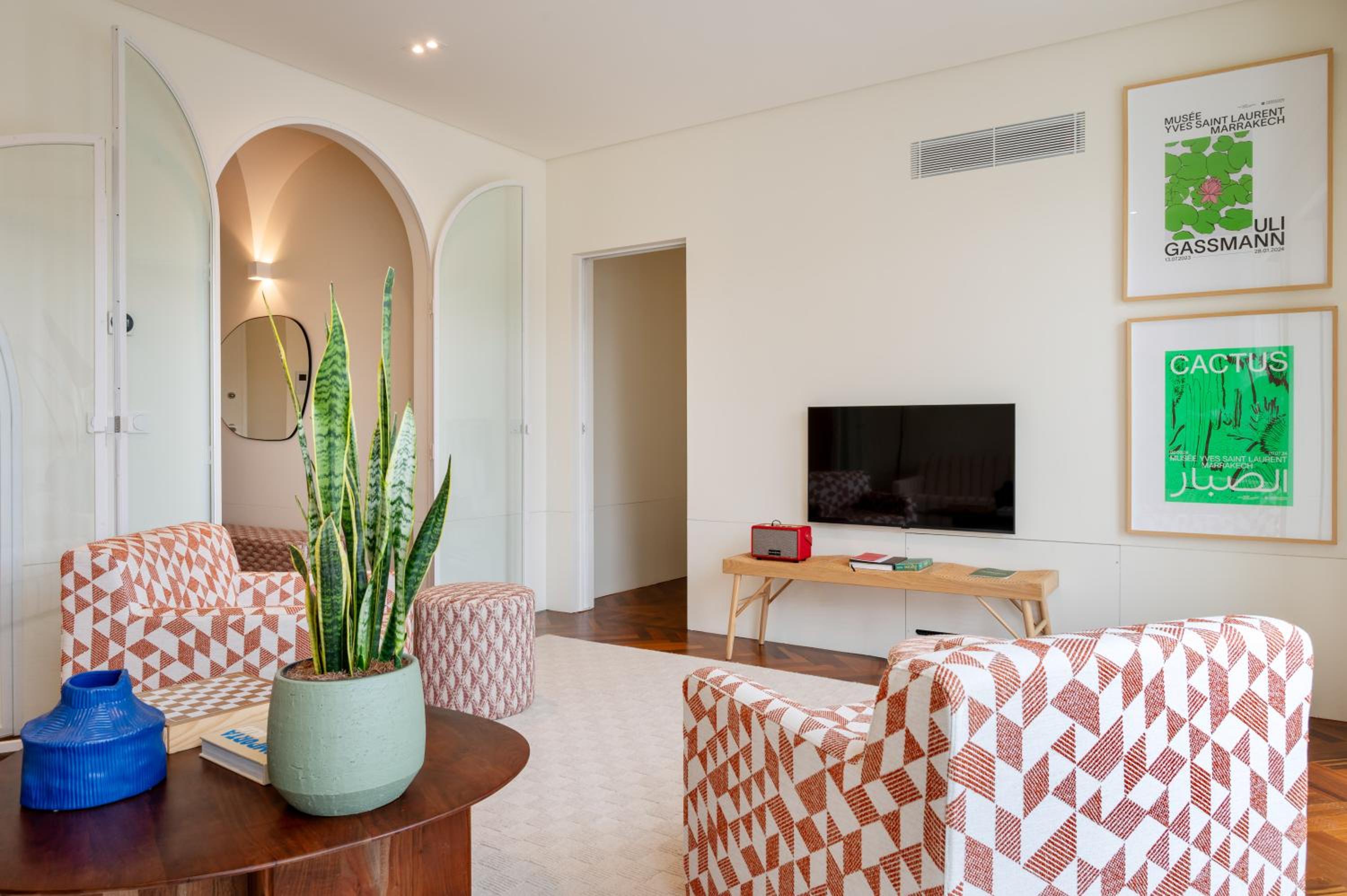 Two-Bedroom Premium Apartment with Balcony and City View