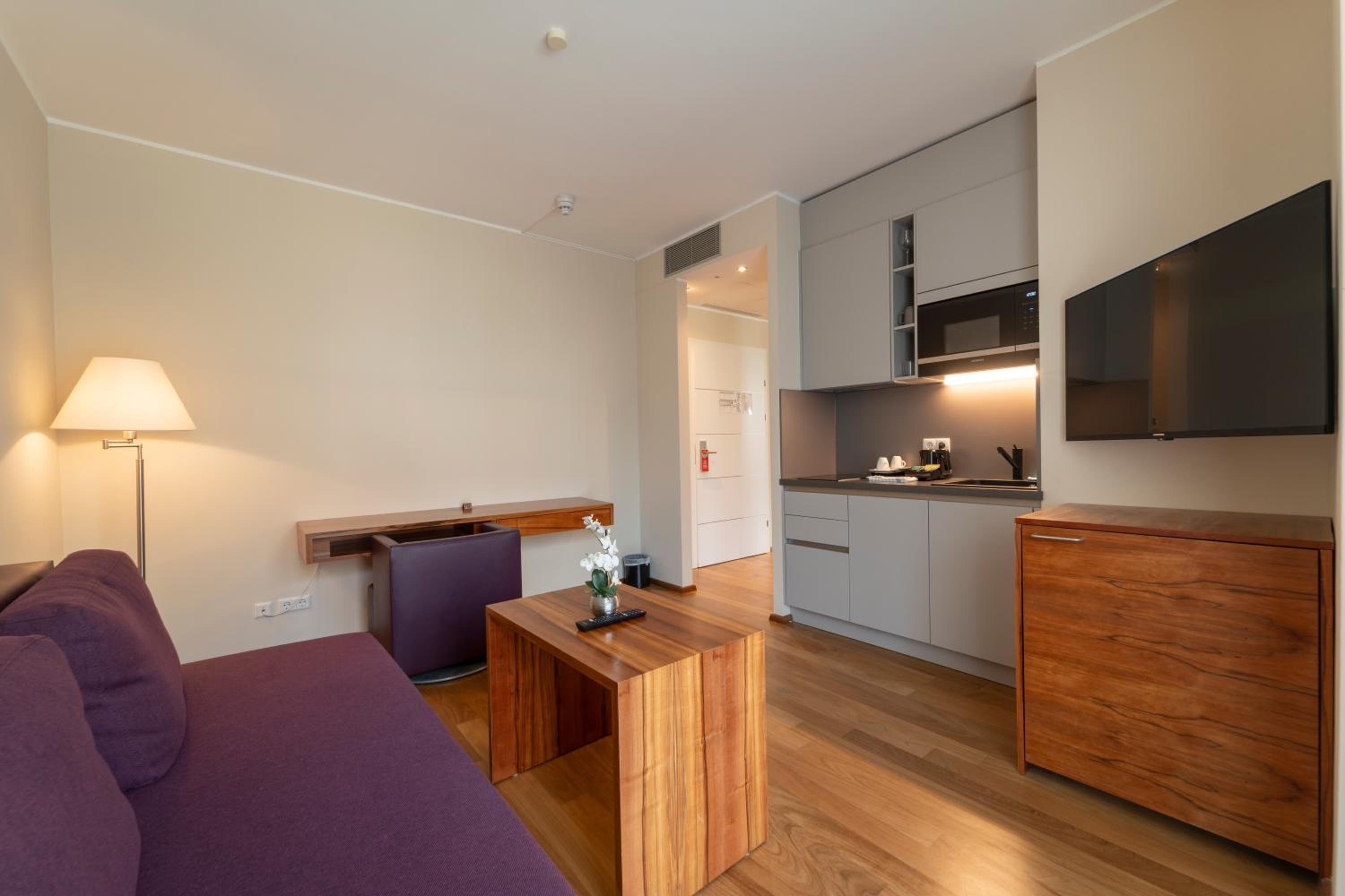 One-Bedroom Apartment with Balcony