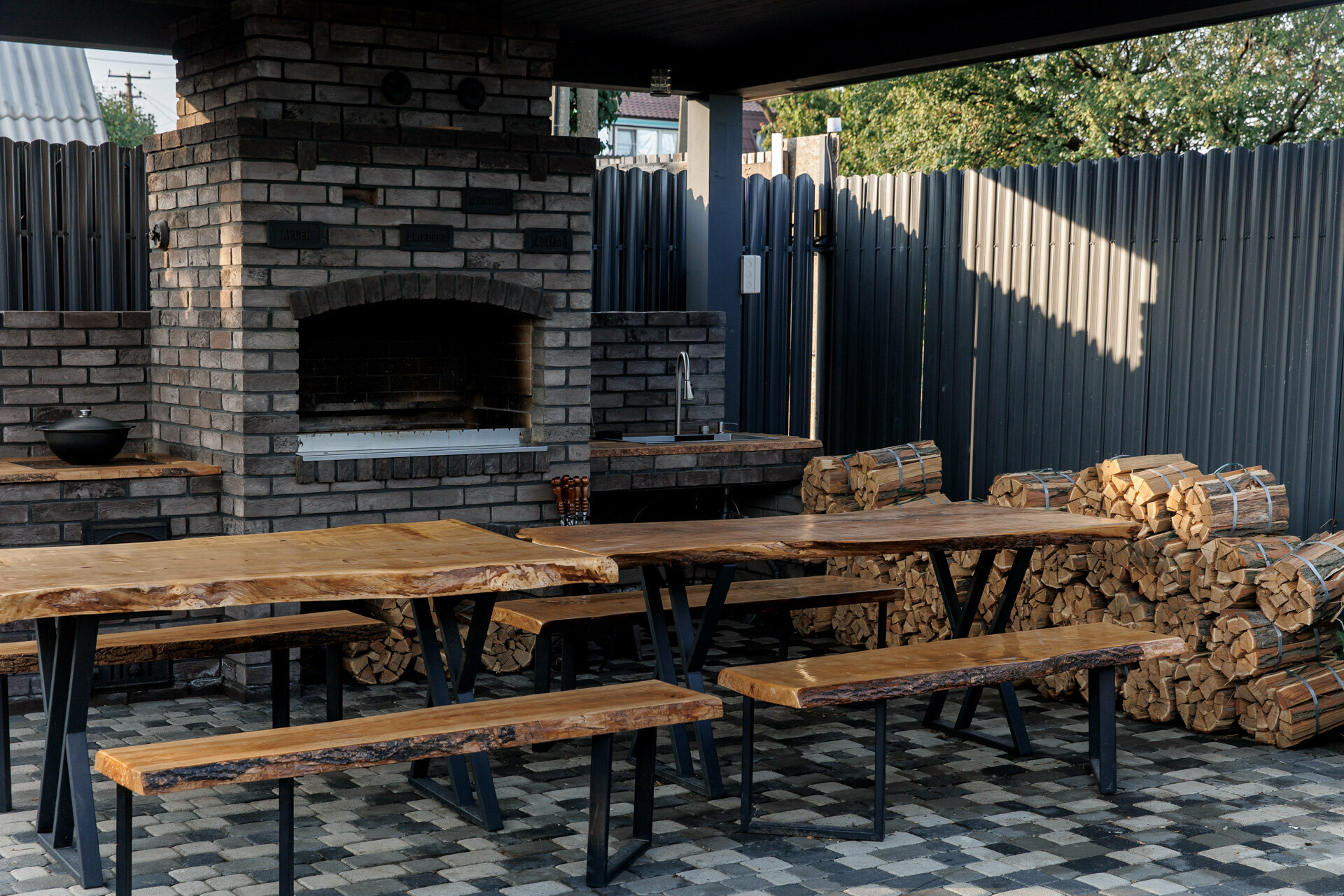 A-фрейм с баней