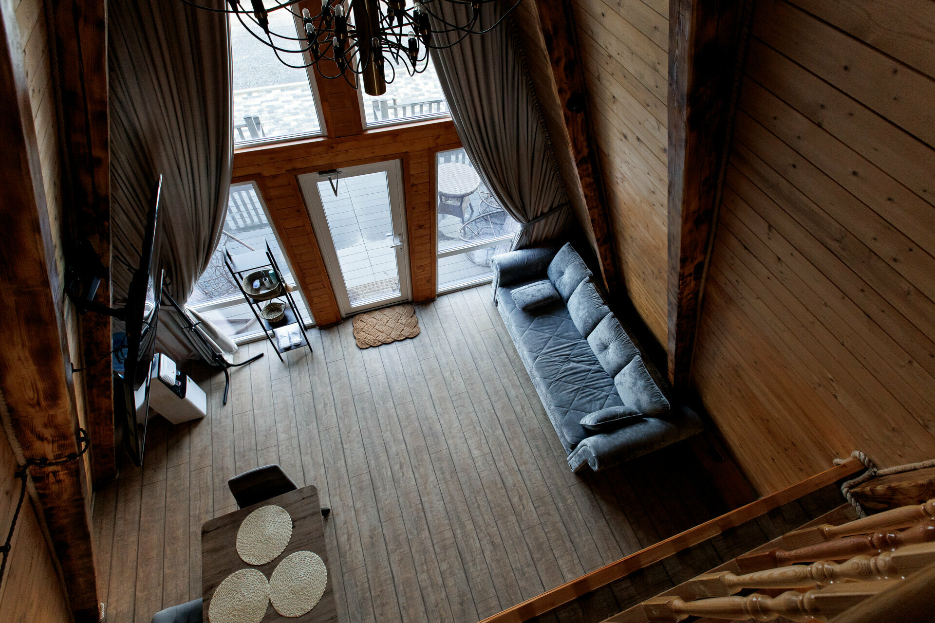 A-фрейм с баней