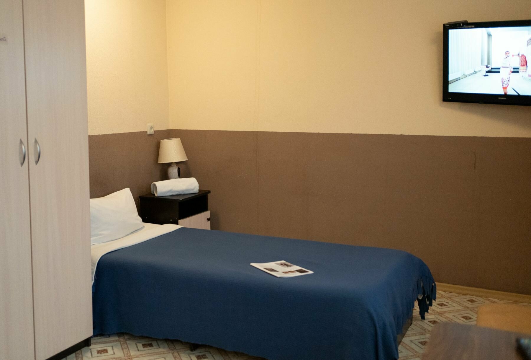 Бюджетный трехместный номер