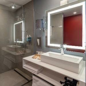 Номер Standard, с видом на город - с большой двуспальной кроватью