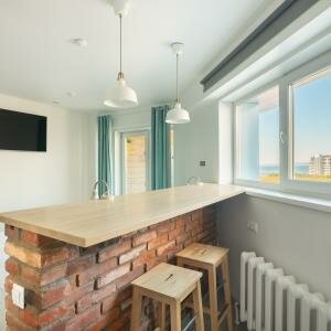 Семейный люкс с видом на море и террасой