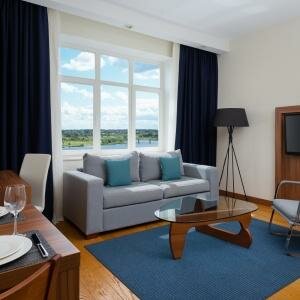 Апартаменты с 2 спальнями и видом на реку