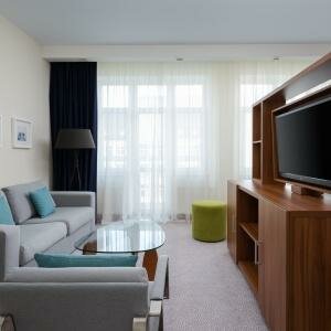 Улучшенная студия с видом на реку