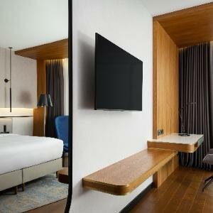 Номер Премиум с видом на парк с большой кроватью