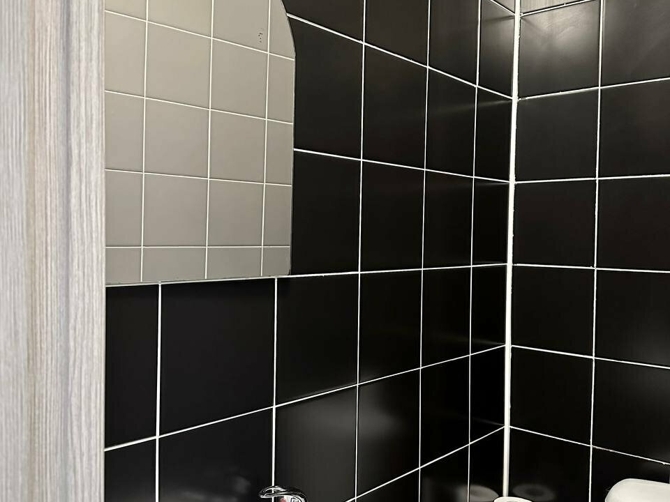 Ложа с двуспальной кроватью и видом на город