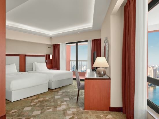 Corner Twin Room With Nile View