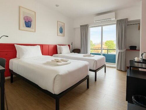 Exclusive Twin Room в River View Residence