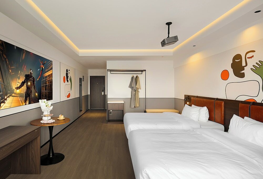 Economy Twin Room, City View