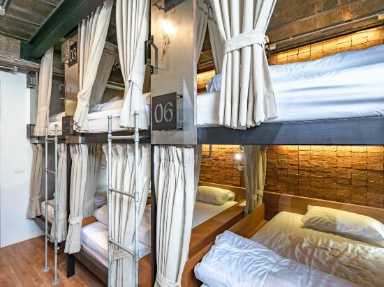 Bunk Bed In Mixed Dormitory Room