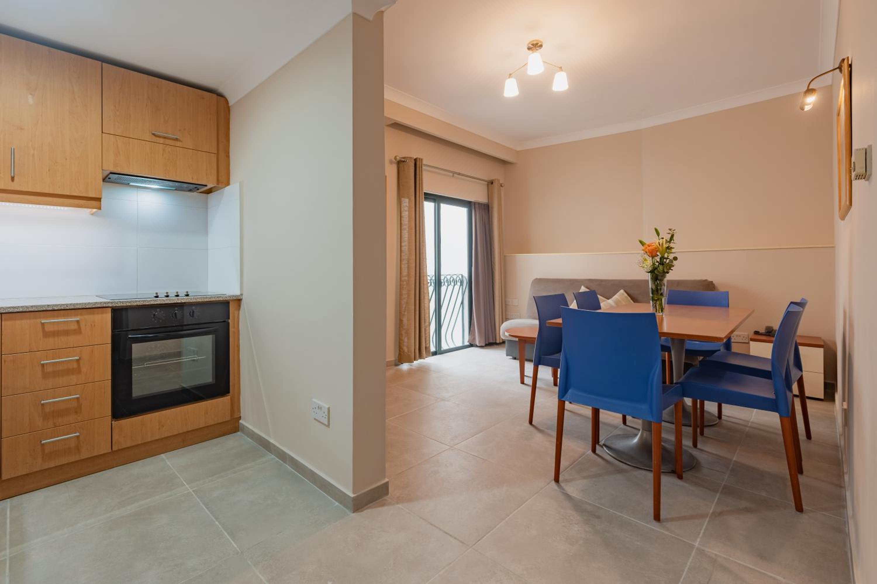 Apartment with Inland View