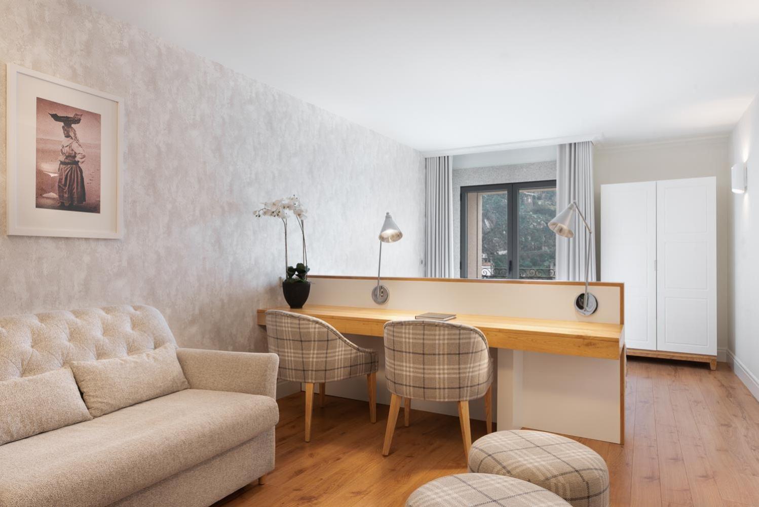 Superior Double Room with Sofa Bed and River View