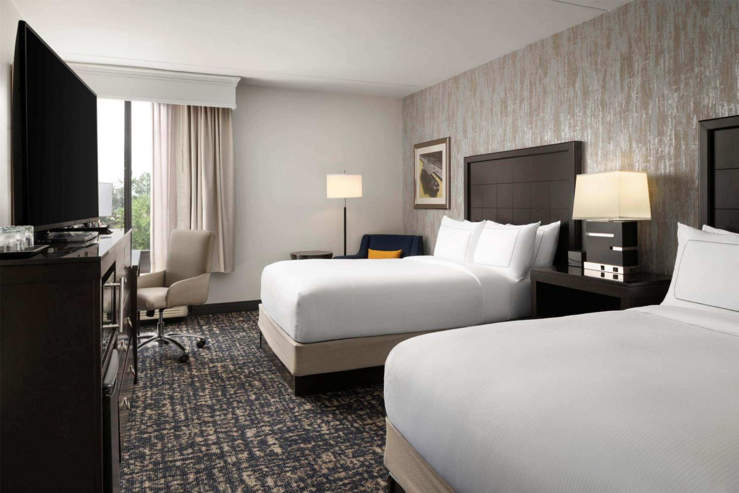 Double Room with Two Double Beds - Hearing Access