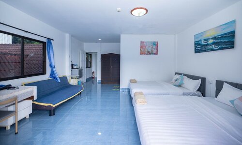 Comfort Quadruple Room, Balcony, City View в Belle Cose Guesthouse